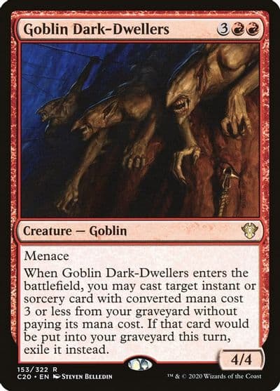 Goblin Dark Dwellers Commander 2020 Magic card