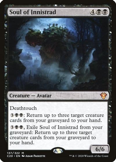 Soul of Innistrad Commander 2020 Magic card