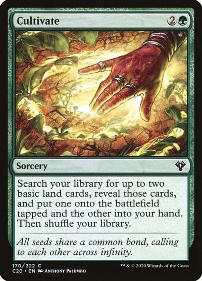 Cultivate Commander 2020 Magic card