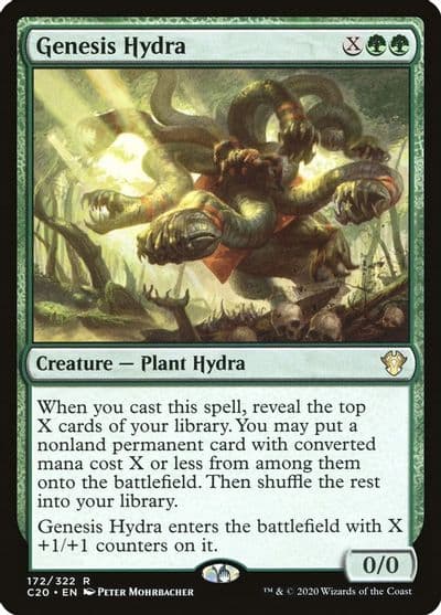 Genesis Hydra Commander 2020 Magic card