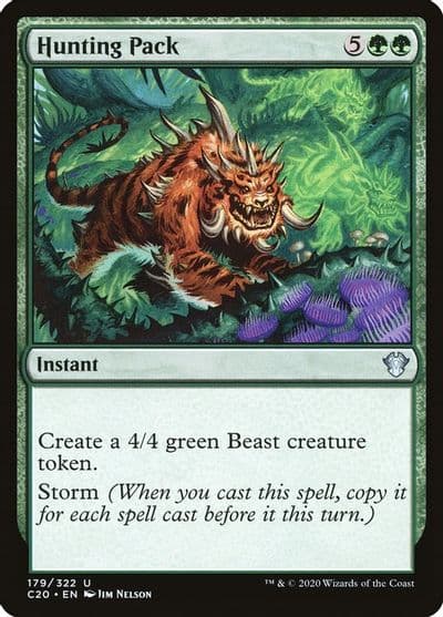 Hunting Pack Commander 2020 Magic card