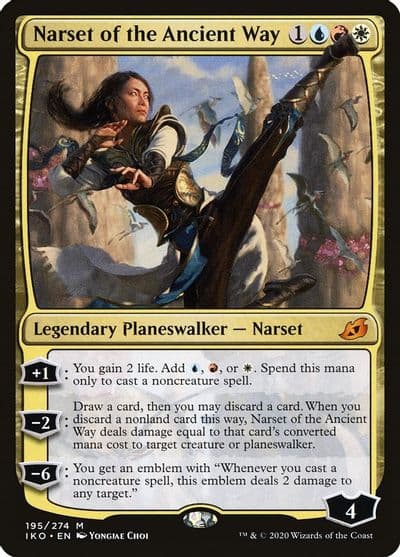 Narset of the Ancient Way Ikoria: Lair of Behemoths Magic card