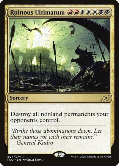 Ruinous Ultimatum Ikoria: Lair of Behemoths Magic card