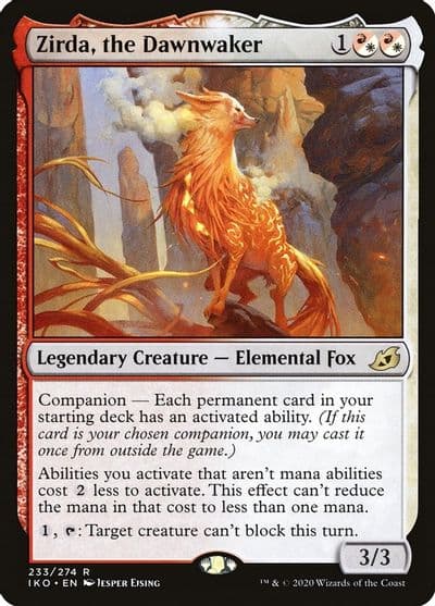 Zirda the Dawnwaker Ikoria: Lair of Behemoths Magic card