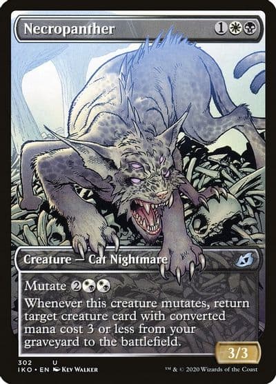Necropanther Showcase Ikoria: Lair of Behemoths Magic card
