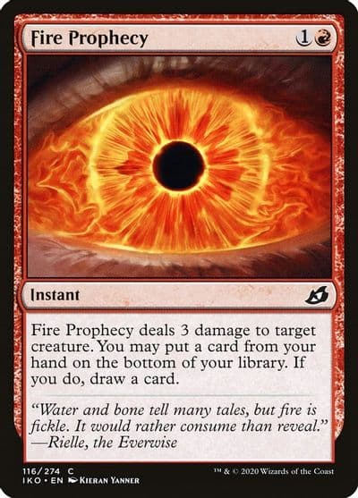 Fire Prophecy Ikoria: Lair of Behemoths Magic card