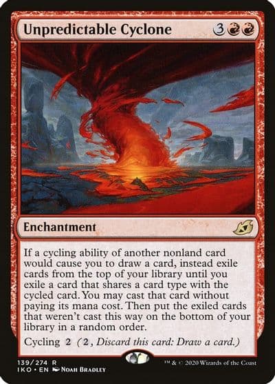 Unpredictable Cyclone Ikoria: Lair of Behemoths Magic card