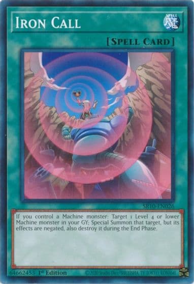 Iron Call Structure Deck: Mechanized Madness Yu-Gi-Oh! card