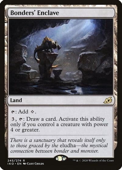 Bonders Enclave Ikoria: Lair of Behemoths Magic card