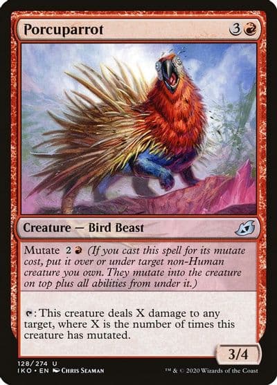 Porcuparrot Ikoria: Lair of Behemoths Magic card