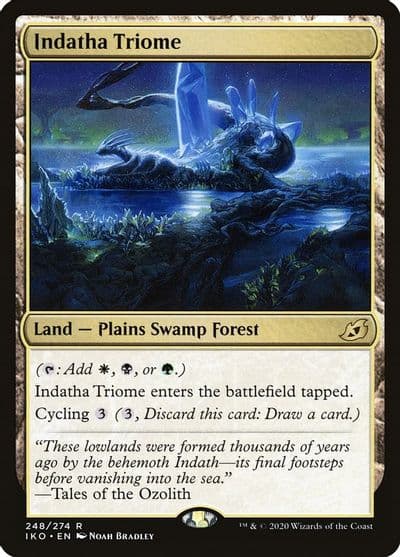 Indatha Triome Ikoria: Lair of Behemoths Magic card