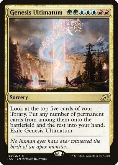 Genesis Ultimatum Ikoria: Lair of Behemoths Magic card