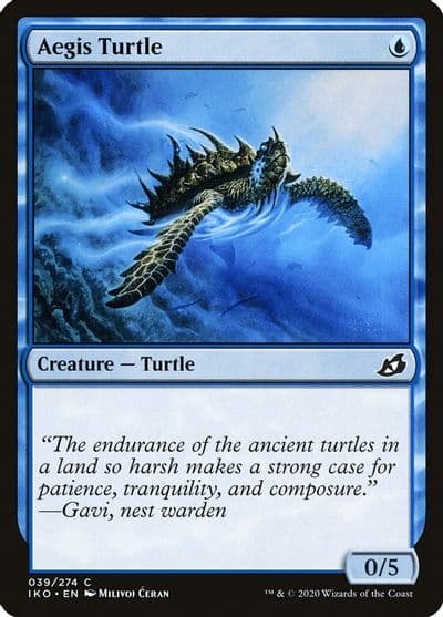 Aegis Turtle Ikoria: Lair of Behemoths Magic card