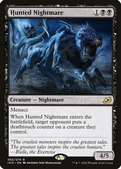 Hunted Nightmare Ikoria: Lair of Behemoths Magic card