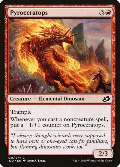 Pyroceratops Ikoria: Lair of Behemoths Magic card