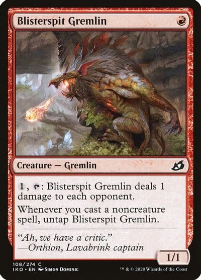 Blisterspit Gremlin Ikoria: Lair of Behemoths Magic card