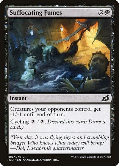 Suffocating Fumes Ikoria: Lair of Behemoths Magic card