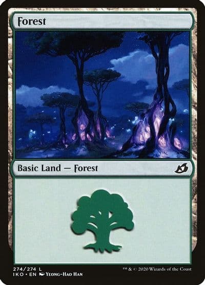 Forest 274 Ikoria: Lair of Behemoths Magic card