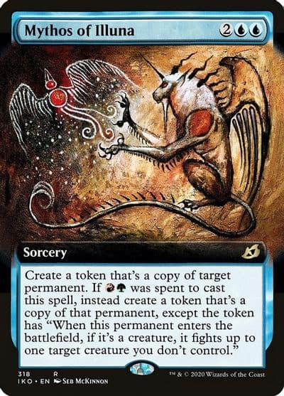 Mythos of Illuna Extended Art Ikoria: Lair of Behemoths Magic card