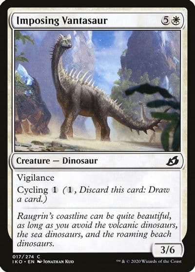 Imposing Vantasaur Ikoria: Lair of Behemoths Magic card