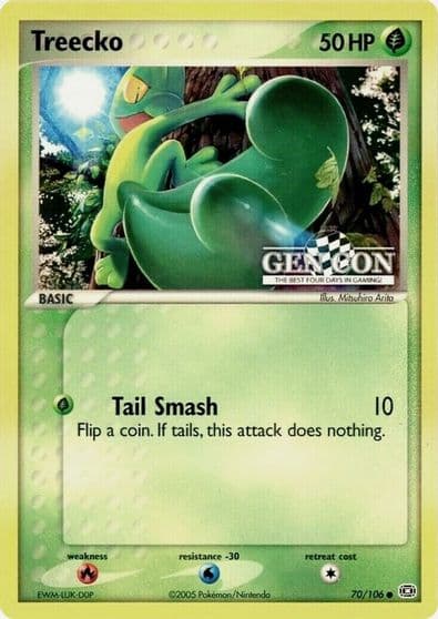 Treecko (GEN CON) Miscellaneous Cards & Products Pokemon card