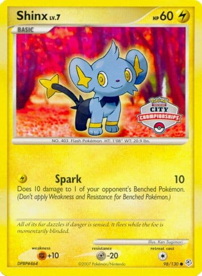 Shinx (City Championships) Nintendo Promos Pokemon card