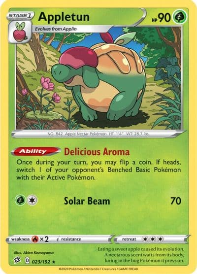 Appletun SWSH02: Rebel Clash Pokemon card