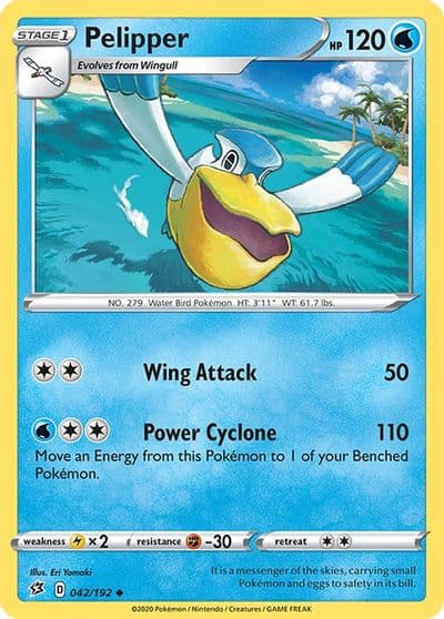 Pelipper SWSH02: Rebel Clash Pokemon card