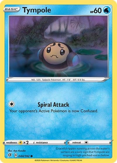 Tympole SWSH02: Rebel Clash Pokemon card