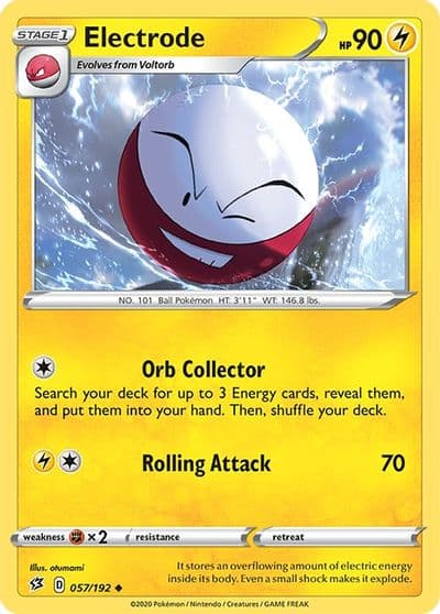Electrode SWSH02: Rebel Clash Pokemon card