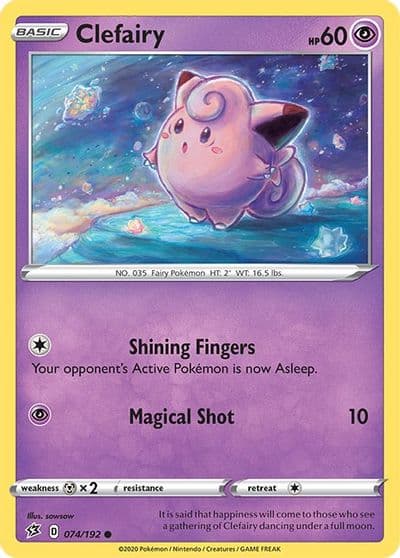 Clefairy SWSH02: Rebel Clash Pokemon card