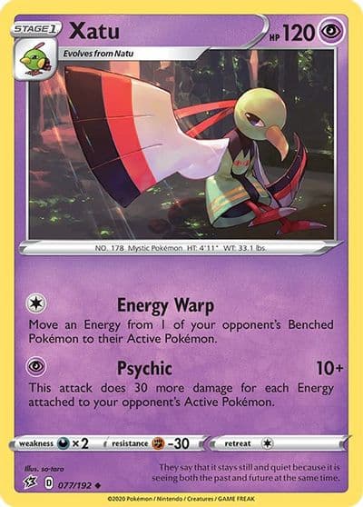 Xatu SWSH02: Rebel Clash Pokemon card