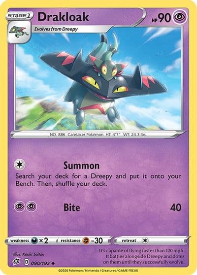 Drakloak SWSH02: Rebel Clash Pokemon card
