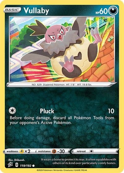 Vullaby SWSH02: Rebel Clash Pokemon card