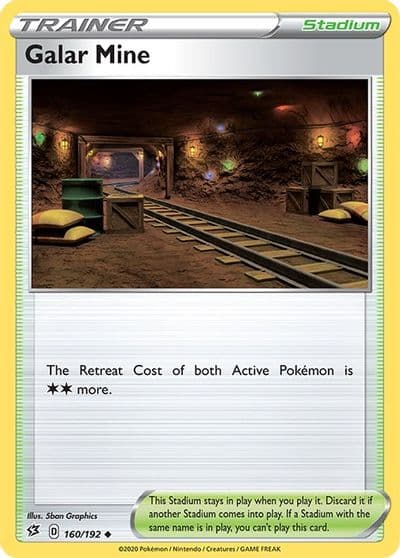 Galar Mine SWSH02: Rebel Clash Pokemon card