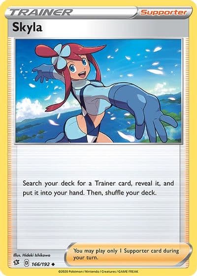 Skyla SWSH02: Rebel Clash Pokemon card