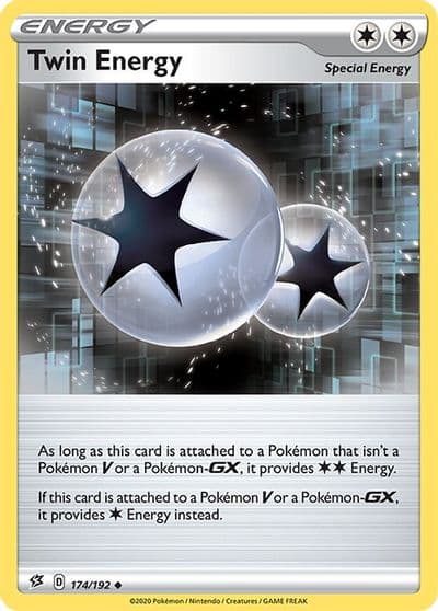 Twin Energy SWSH02: Rebel Clash Pokemon card