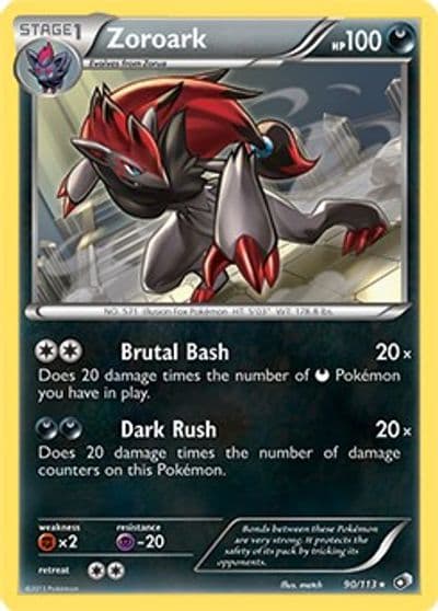 Zoroark Deck Exclusives Pokemon card