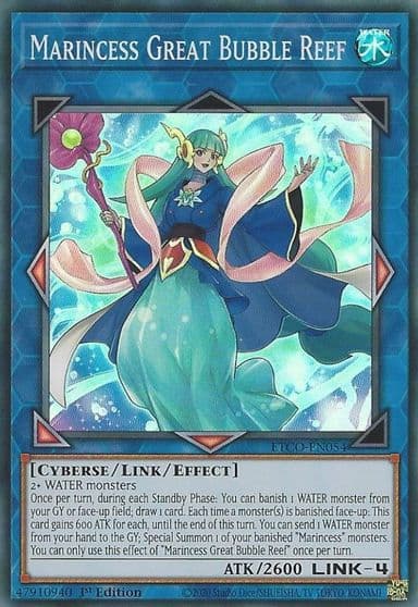 Marincess Great Bubble Reef Eternity Code Yu-Gi-Oh! card