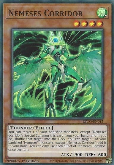 Nemeses Corridor Eternity Code Yu-Gi-Oh! card