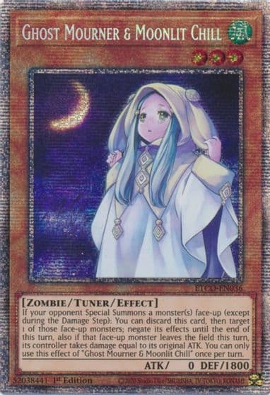 Ghost Mourner and Moonlit Chill Starlight Rare Eternity Code Yu-Gi-Oh! card