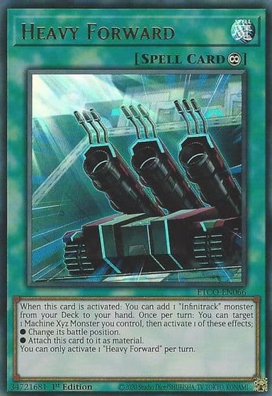 Heavy Forward Eternity Code Yu-Gi-Oh! card
