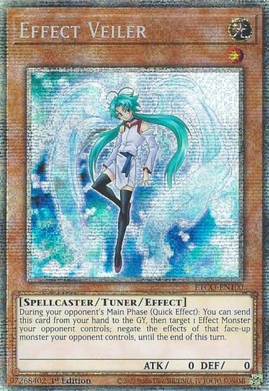Effect Veiler Starlight Rare Eternity Code Yu-Gi-Oh! card