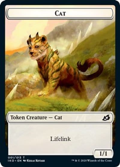 Cat Token Ikoria: Lair of Behemoths Magic card
