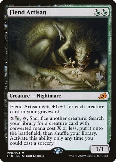 Fiend Artisan Promo Pack: Ikoria Magic card