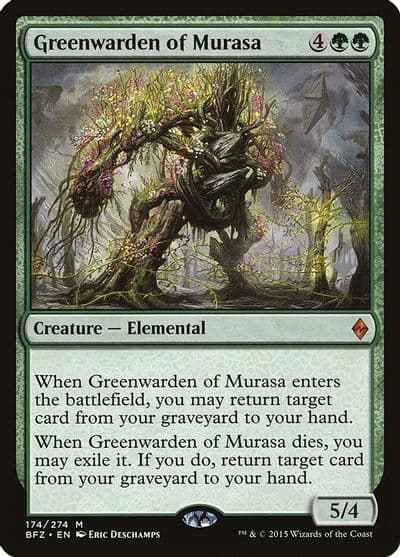 Greenwarden of Murasa Promo Pack: Ikoria Magic card
