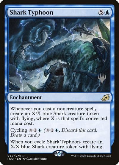 Shark Typhoon Promo Pack: Ikoria Magic card