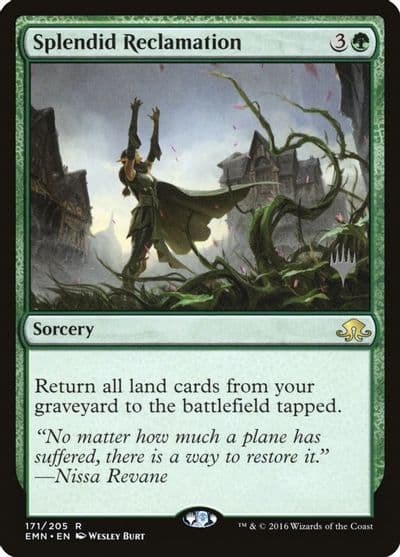 Splendid Reclamation Promo Pack: Ikoria Magic card