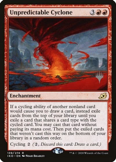 Unpredictable Cyclone Promo Pack: Ikoria Magic card