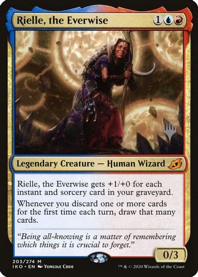 Rielle the Everwise Promo Pack: Ikoria Magic card